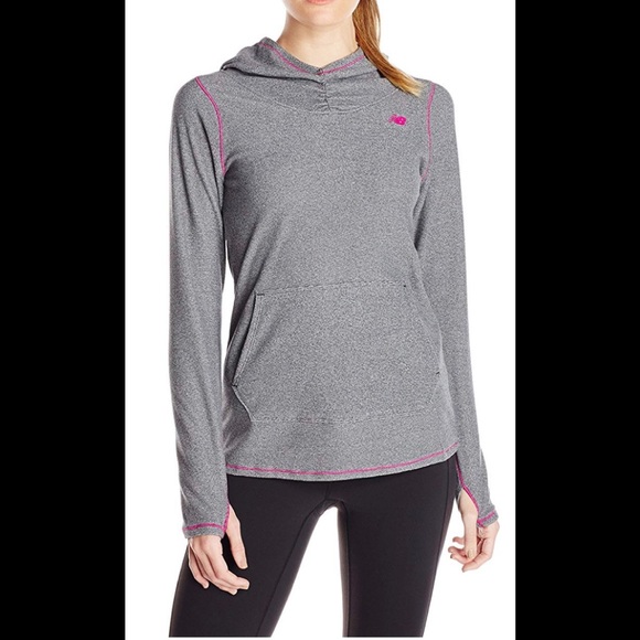New Balance Tops - New Balance women’s Cozy Hoodie grey size Small